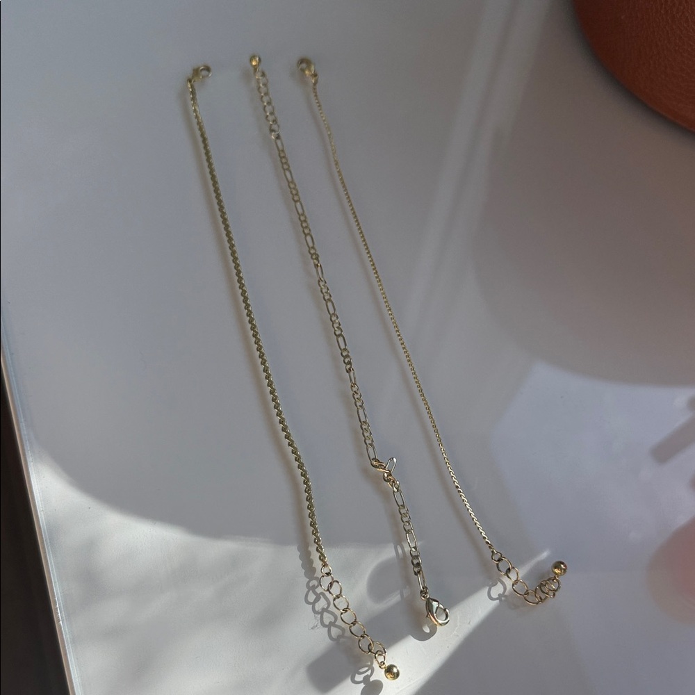 Uncommon James Gold Chain Bracelet Set